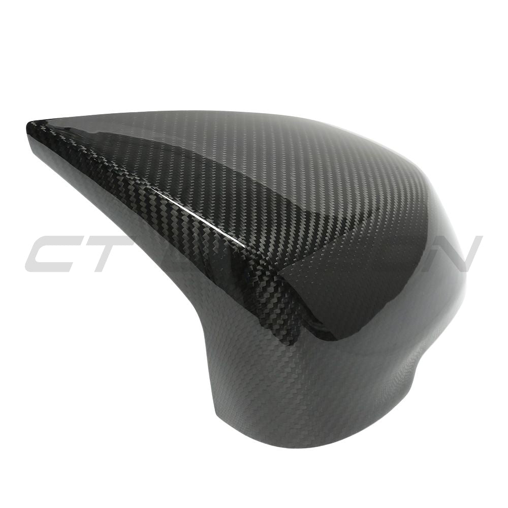 BMW X1 U11 2023+ CT Carbon fiber mirror accessories showing sleek carbon fiber mirror covers on the vehicle.