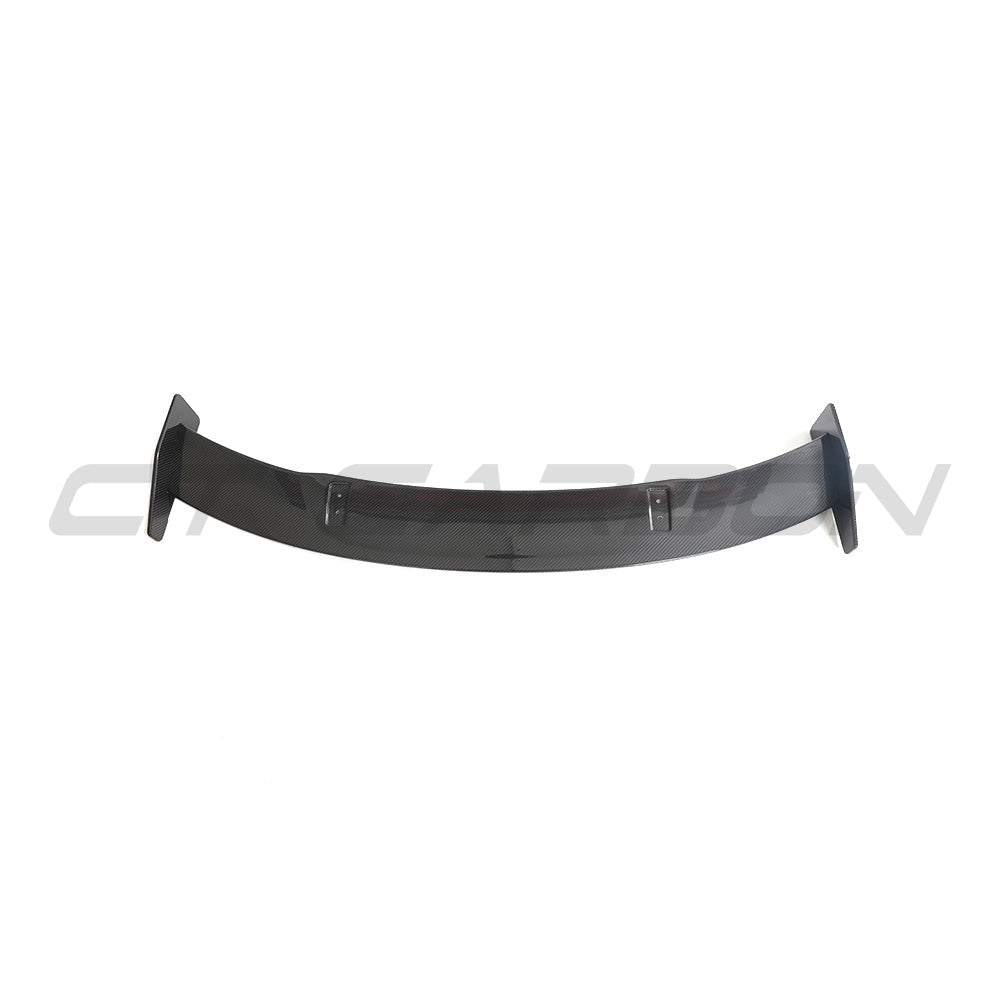 Audi R8 V10 Gen 2 & 2.5 carbon fibre spoiler by CT Carbon, showcasing the sleek, aerodynamic wing on the sports car.