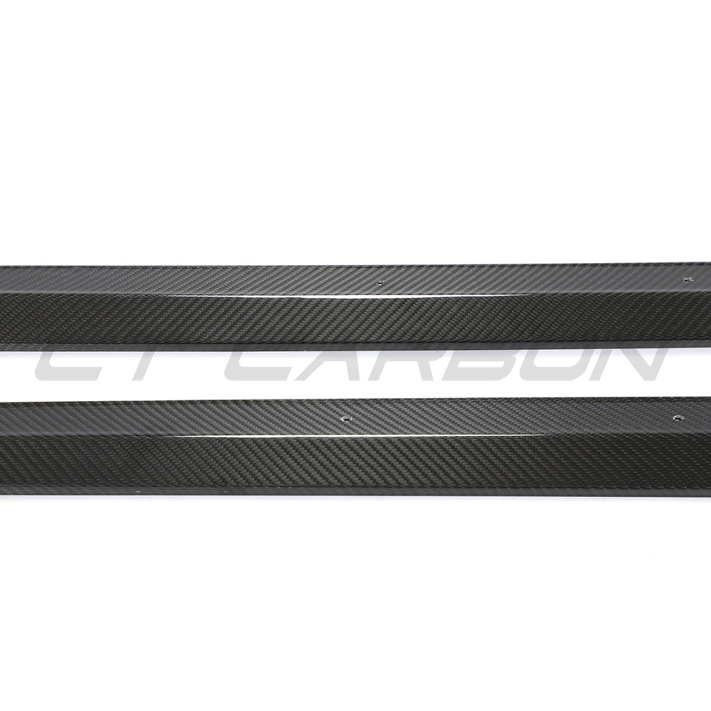 Audi RS3 8Y 2022-2024 Sportback full carbon fibre kit by CT Design V2, showing front bumper, side skirts, and rear diffuser.