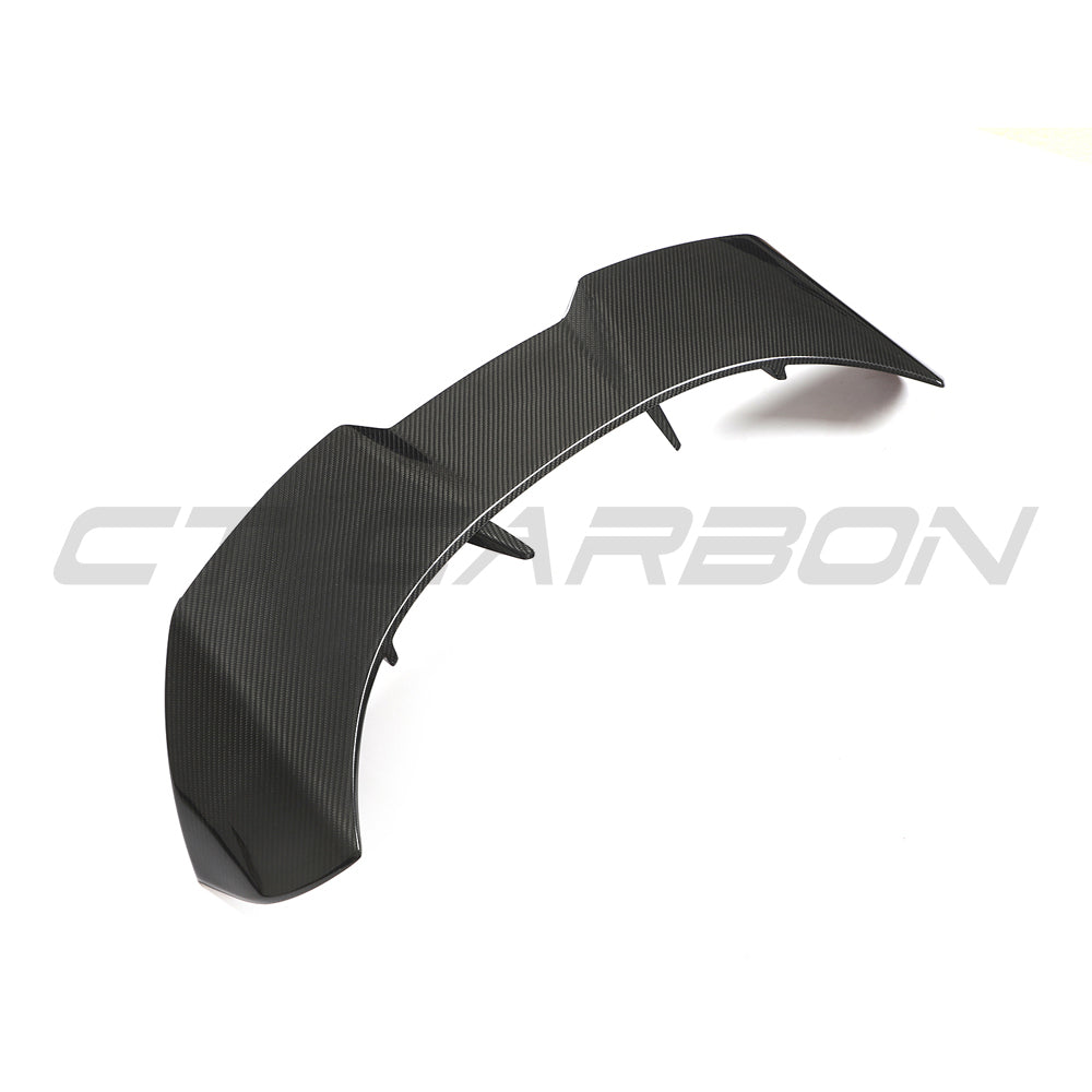 Full AUDI RS3 8Y Sportback carbon fibre kit by CT Carbon, including front and rear accents, showcasing sleek black carbon finish.