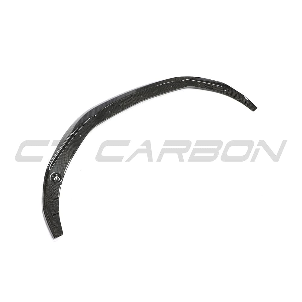 BMW G22 4 Series carbon fibre kit by CT Carbon, including splitter and MP style components, for enhanced sporty appearance.