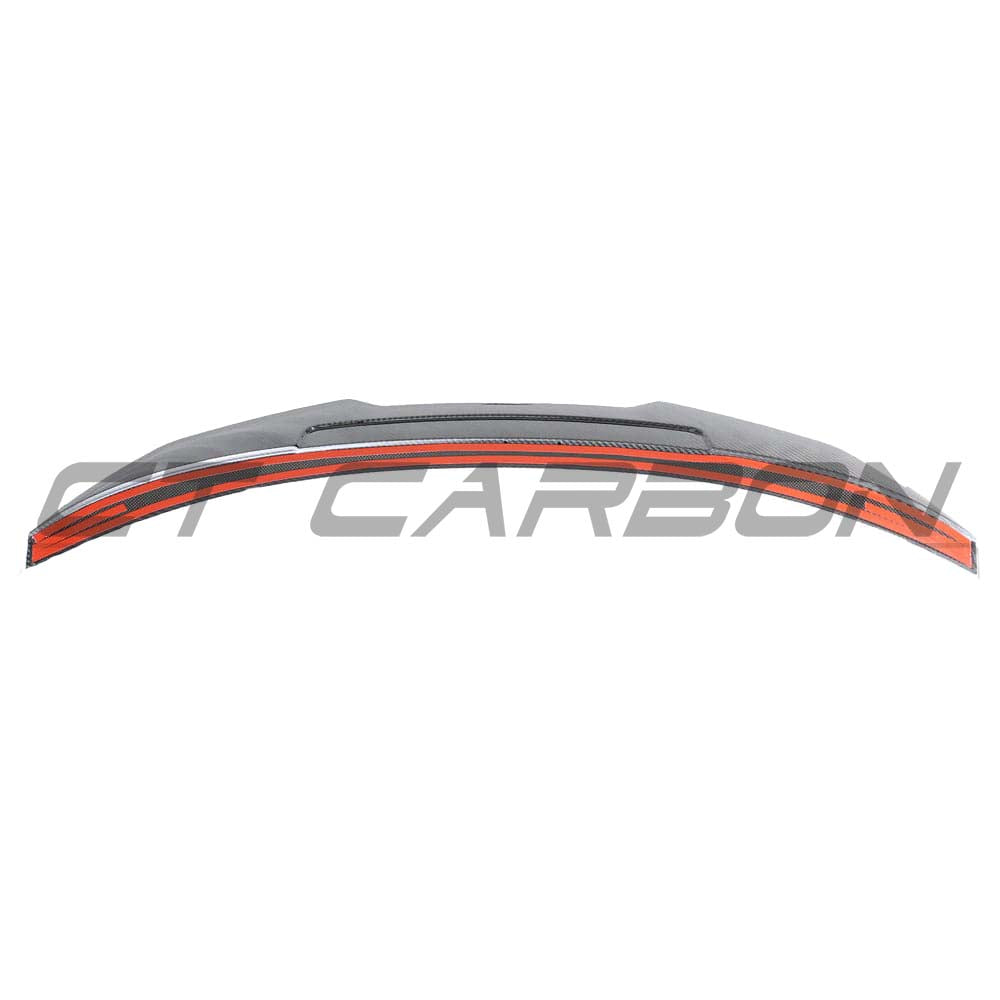 BMW F32 4 Series CT Carbon pre-preg carbon fiber spoiler V3, sleek aerodynamic design for sporty look.