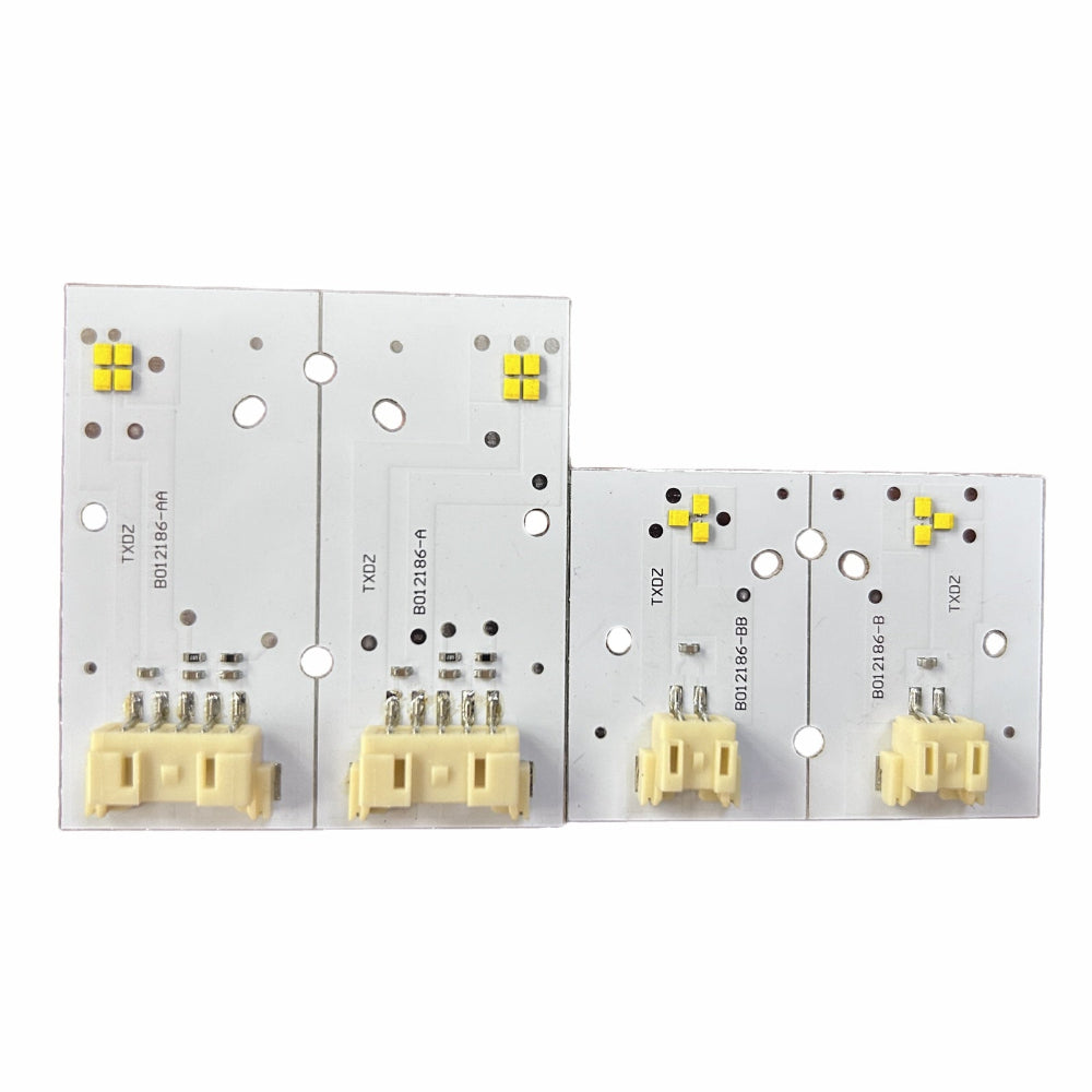 BMW F82 M4 LCI yellow adaptive daytime running light (DRL) module set by CT Carbon, designed for 2017-2020 models.