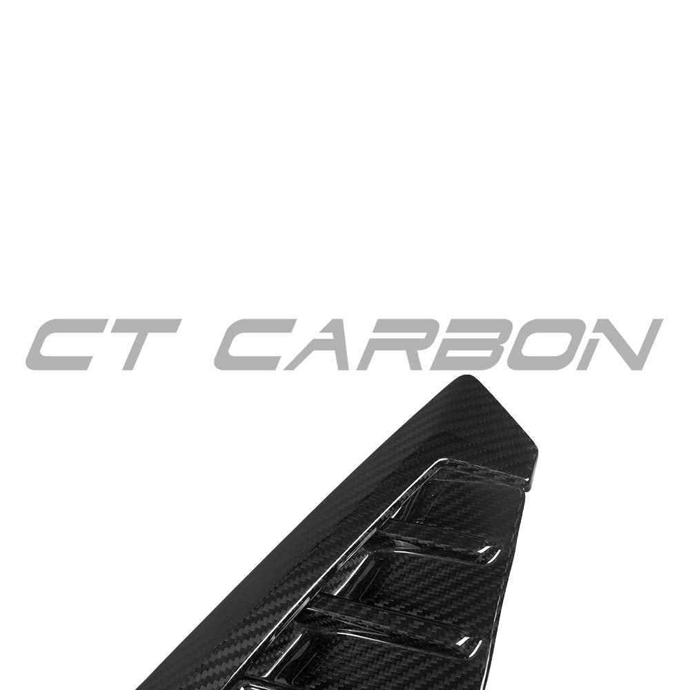 BMW G05 X5 LCI 2023+ CT Carbon full car carbon fibre fender trim kit, showcasing sleek, lightweight, and durable material.