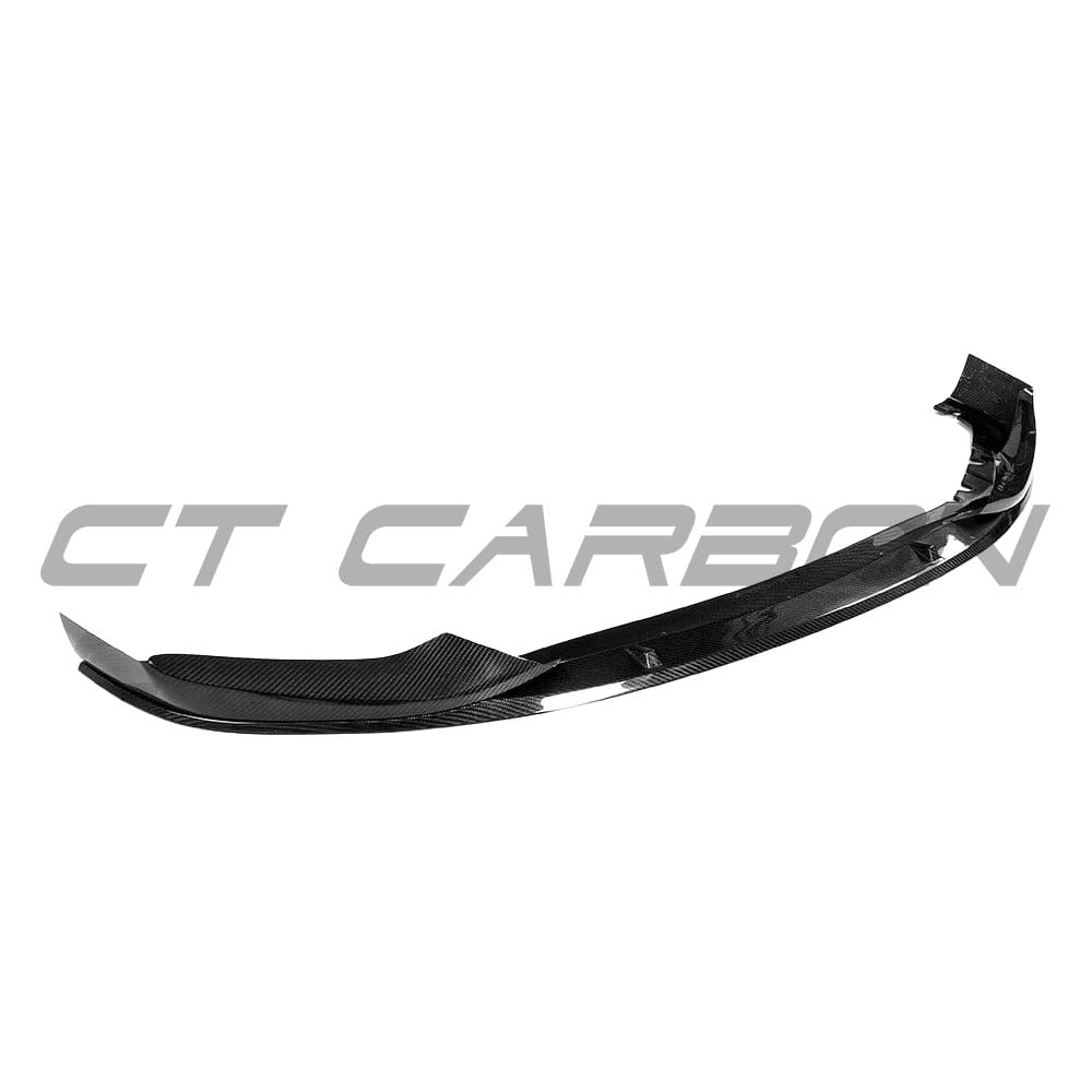 BMW G30 5 Series Carbon Fibre Kit by CT Carbon, featuring M Sport splitter in a sleek, high-quality carbon fibre finish.