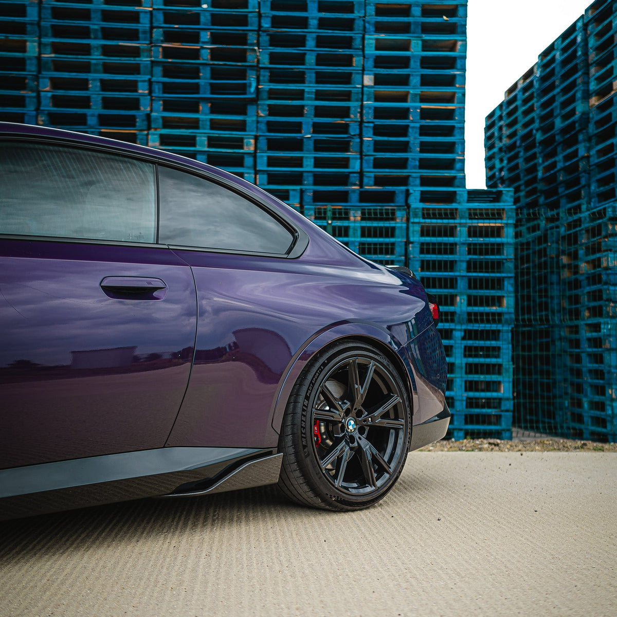 BMW G42 2 Series full carbon fibre kit by CT Carbon, includes body panels and accents with a sleek, lightweight carbon fibre finish.