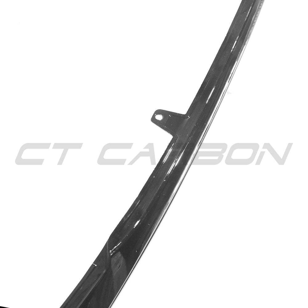 BMW G42 2 Series full gloss black kit by CT Carbon, featuring sleek, high-quality exterior accessories for a sporty look.
