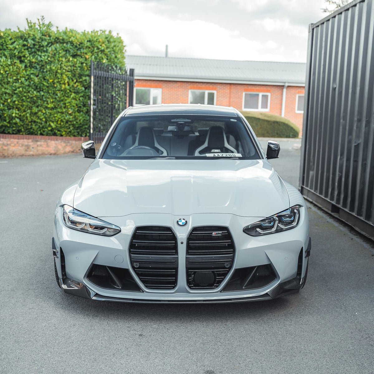 BMW G82 M4 full carbon fibre kit by CT Carbon, showcasing lightweight carbon fibre body parts on the car.