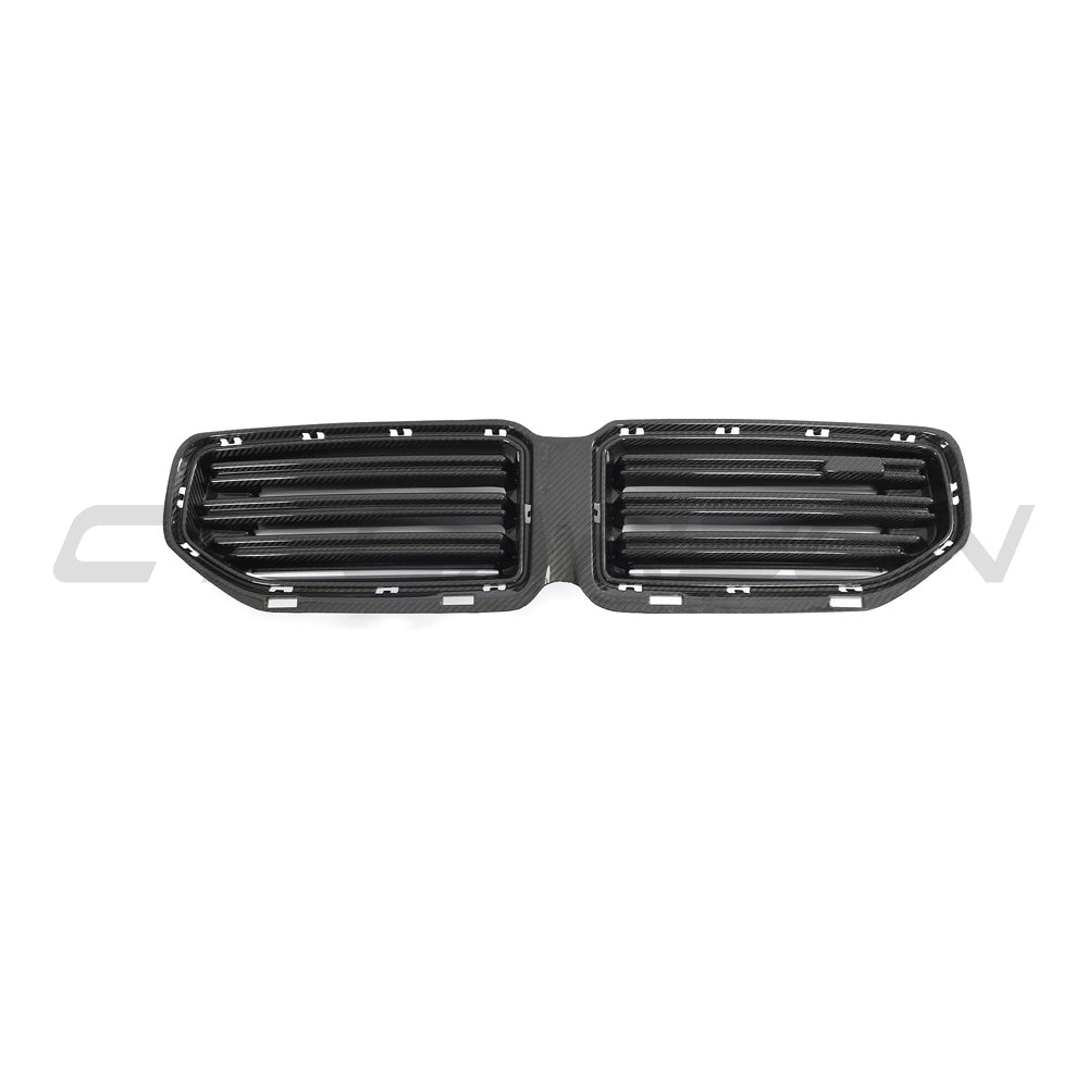 BMW G87 M2 full carbon fibre kit by CT Design, featuring a sleek front grille with carbon fibre finish and detailed craftsmanship.