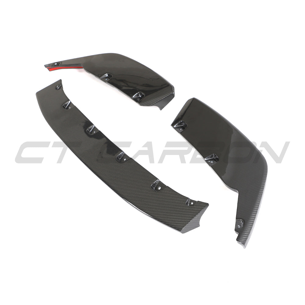BMW G87 M2 full carbon fiber kit by CT Carbon, featuring lightweight, high-performance carbon fiber components for the sporty car.