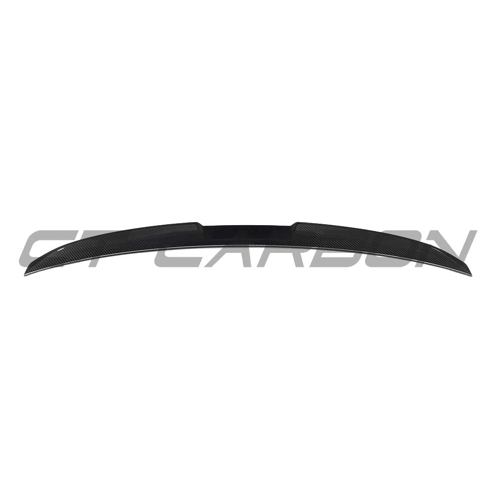 BMW G60 5 Series full carbon fibre kit including spoiler, by CT Carbon, showcasing lightweight, high-quality carbon fibre components.