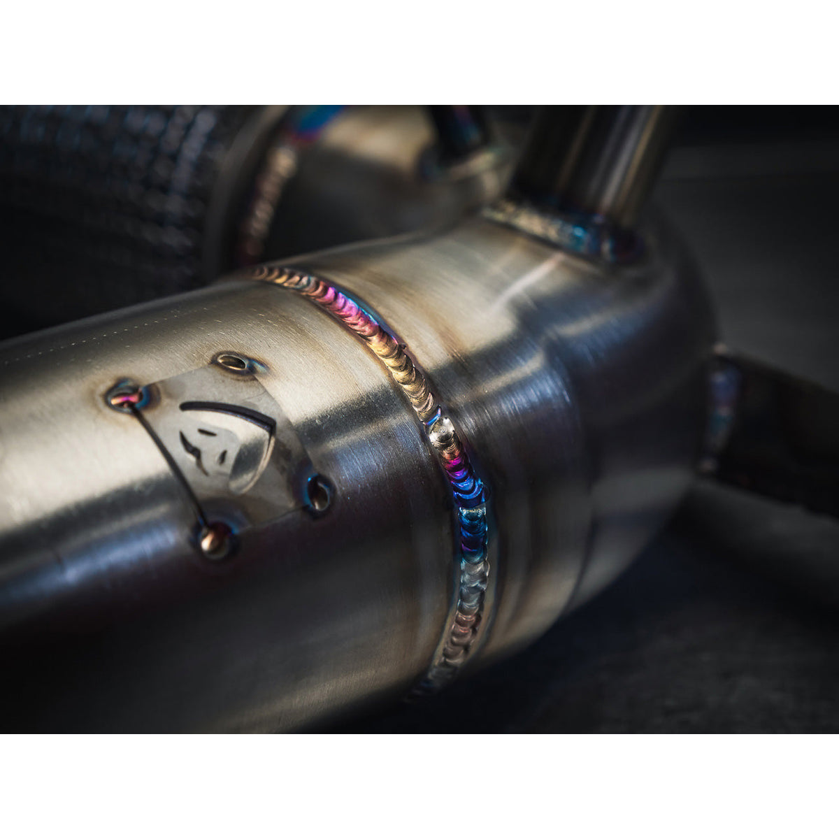 Cobra Sport BMW M235i Gran Coupe F44 front downpipe sports cat de-catalyzed to standard fitment performance exhaust system