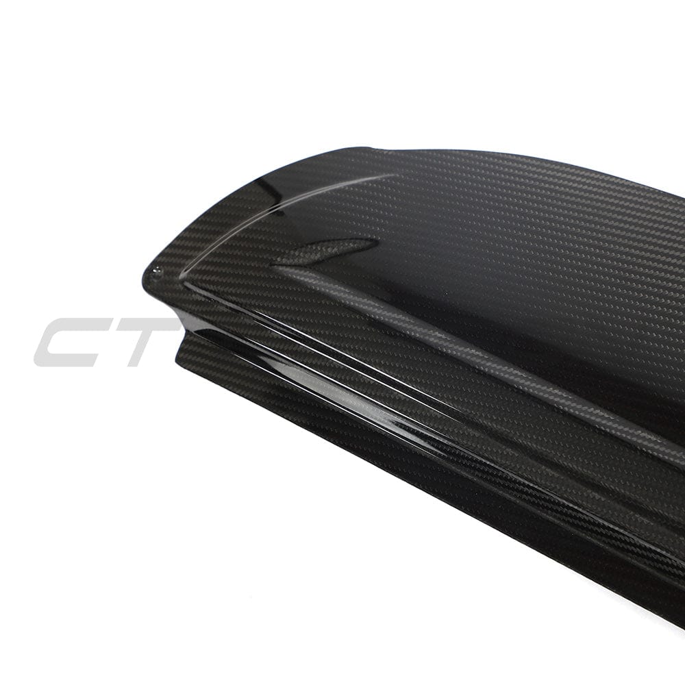 BMW M2, M3, M4 G87, G80, G81, G82, G83 Carbon Fibre Engine Dress Up Kit by CT Carbon, showing sleek carbon fibre components.