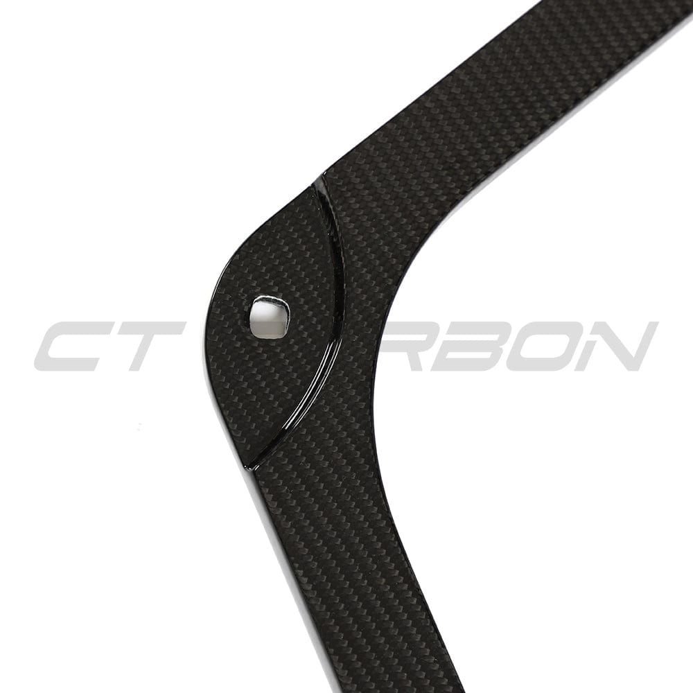 BMW M2, M3, M4 G87 G80 G81 G82 G83 Carbon Fibre Engine Dress Up Kit by CT Carbon, showing sleek black carbon fiber components.