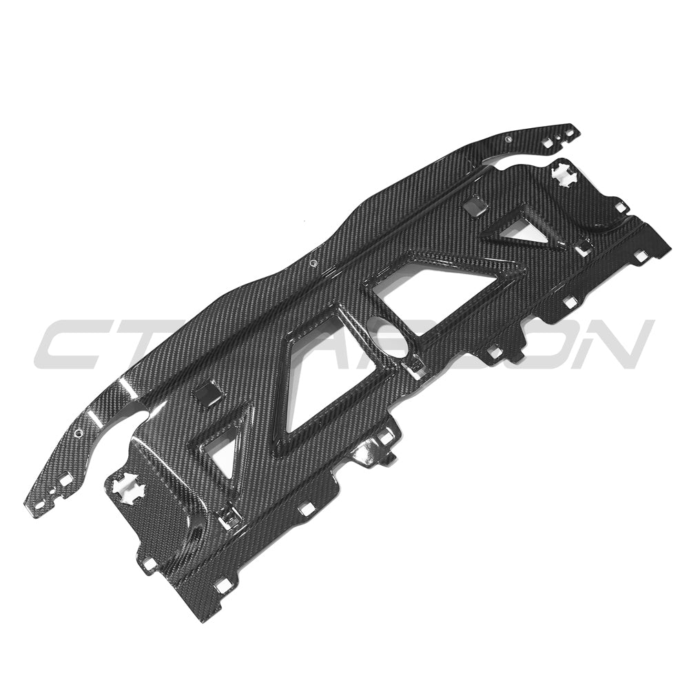 BMW M2 M3 M4 G87 G80 G81 G82 G83 carbon fiber slam panel replacement by CT Carbon, showcasing the lightweight, textured panel.