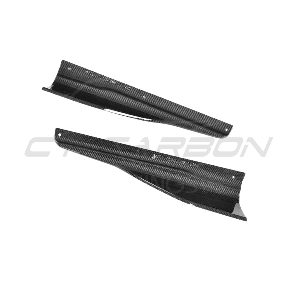 BMW M2C F87 full carbon fiber kit by CT Carbon, featuring V3 CS-style components on a sleek car.