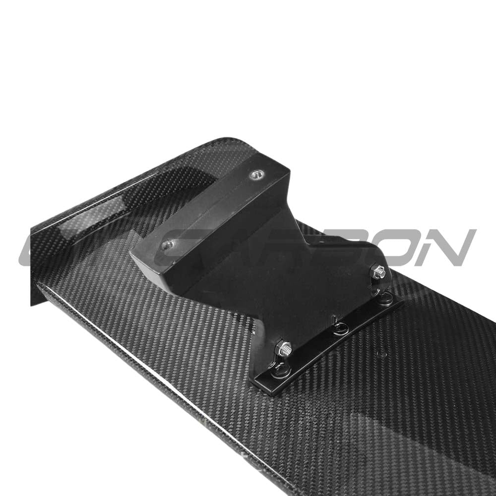 BMW F87 M2 2016-2018 CT Carbon full carbon fiber kit with GTS-style rear spoiler on the car's exterior.