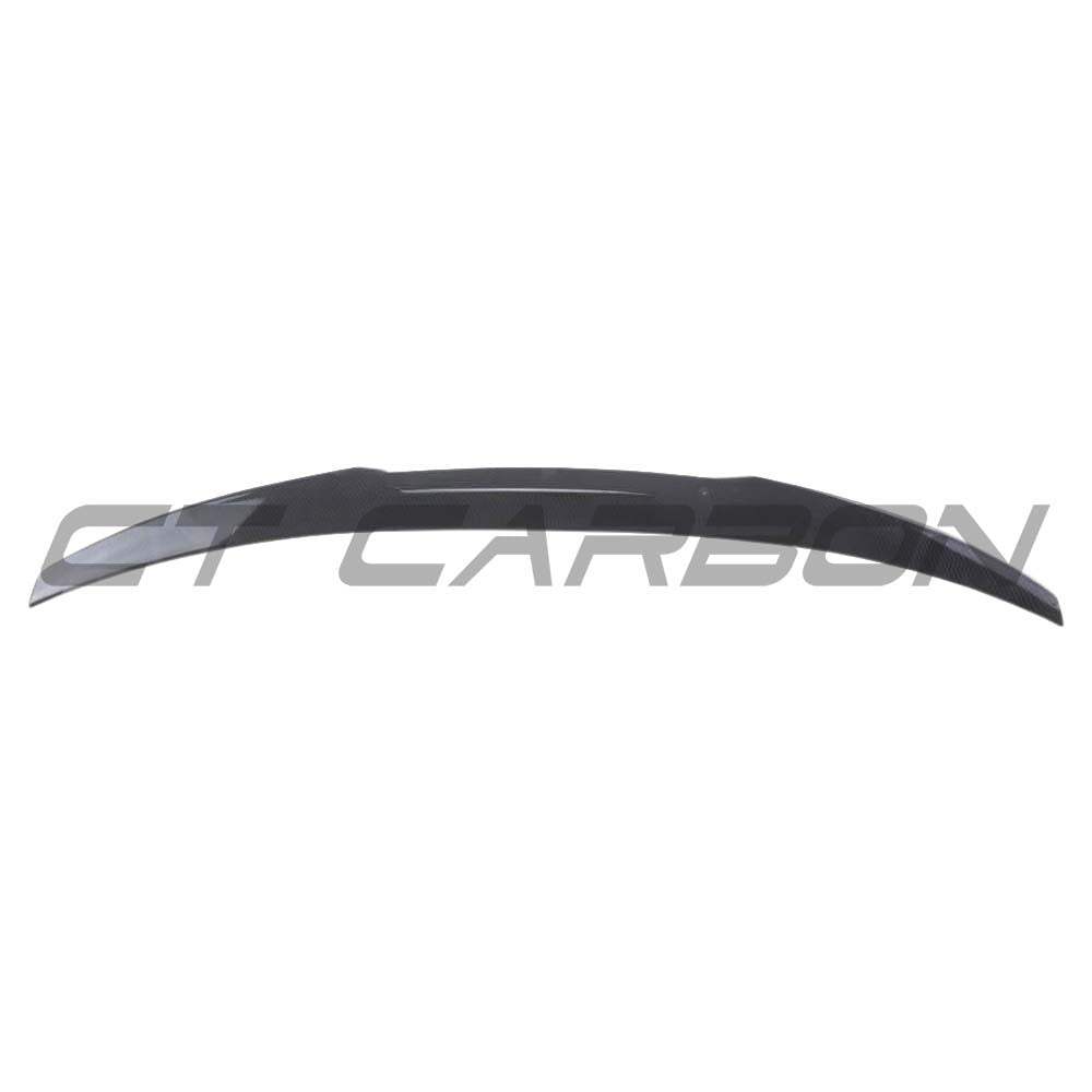 BMW F30 3 Series 2011-2019 Carbon Fibre Kit by CT Carbon, featuring a V2 spoiler style with sleek carbon fiber finish.