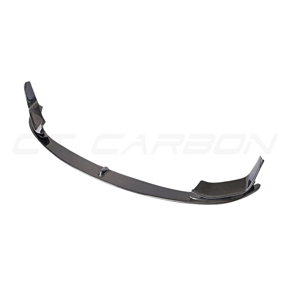 BMW M3 F80 full carbon fibre kit by CT Carbon, featuring MP style components, shown on the car's exterior.