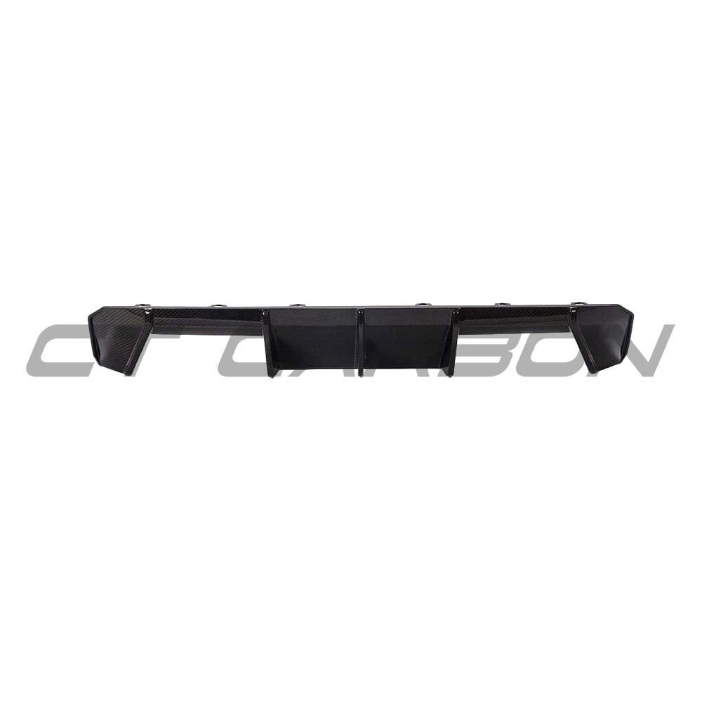 BMW G82 M4 full carbon fibre kit by CT Carbon, featuring diffuser and body accents in high-quality carbon fiber.