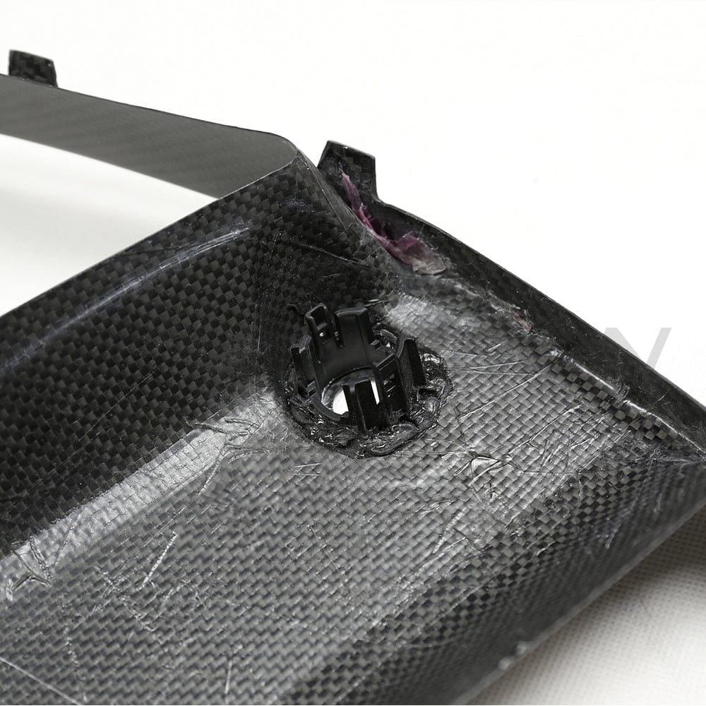 BMW M3 M4 G80 G82 carbon fibre front end pack by CT Carbon, featuring grille with GT style without accessories.