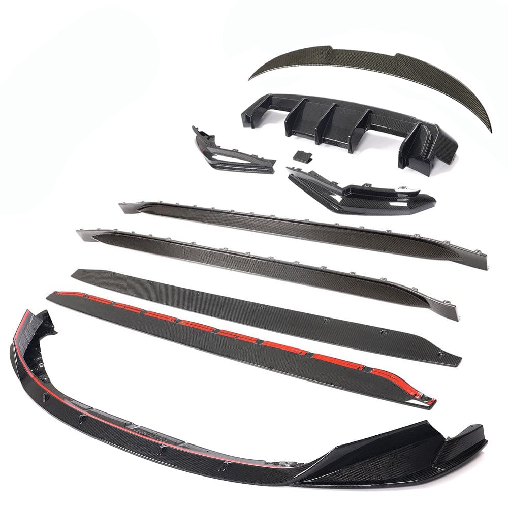 BMW M4 G83 carbon fibre kit by CT Design, featuring sleek carbon fibre components for enhanced style and performance.