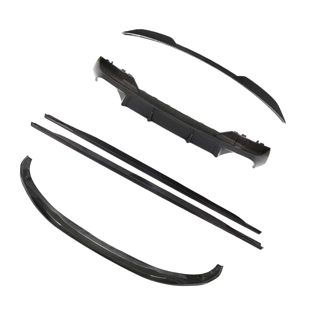 BMW G22 4 Series carbon fibre kit by CT Carbon, featuring a pre-preg carbon fibre spoiler in DA style.