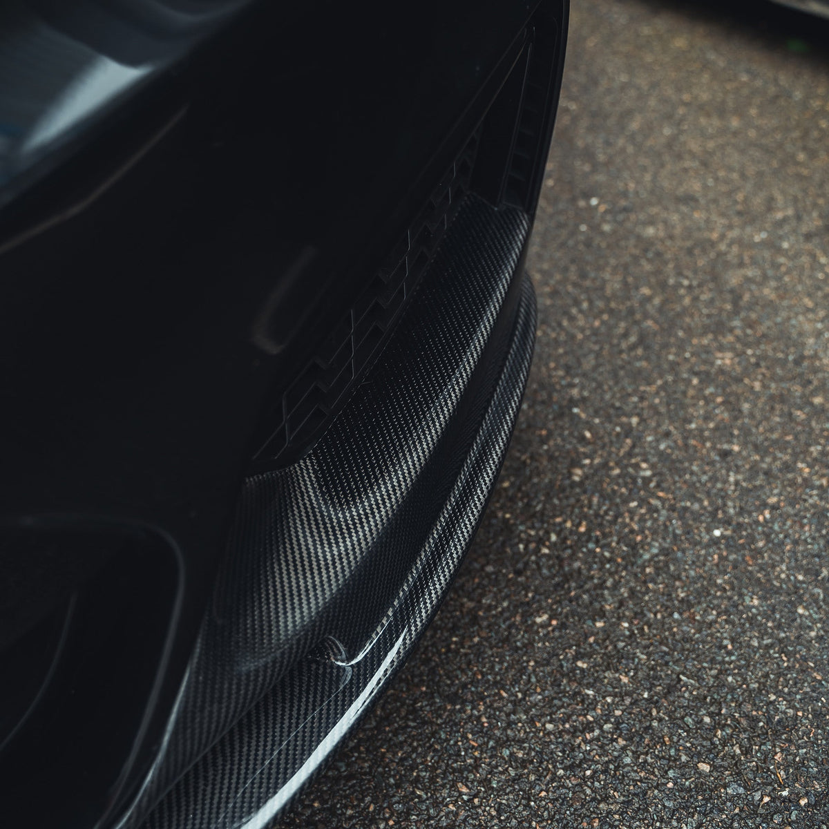 BMW F22 2 Series full carbon fiber kit by CT Carbon, showing detailed carbon fiber components on the car.