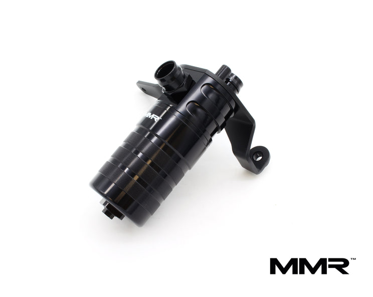 MMX Performance oil catch can kit for BMW N55 F2x F3x models, with visible catch can and hoses in the image.