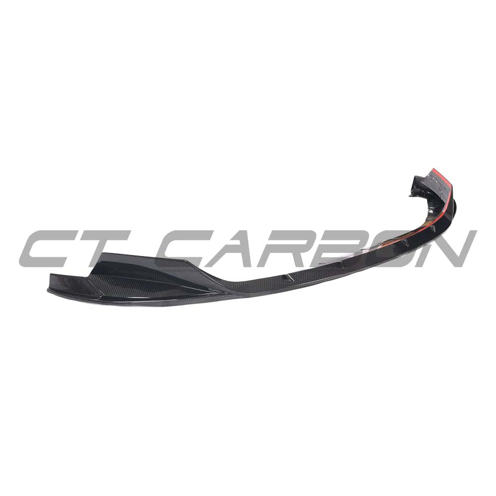 BMW G80 M3 full carbon fibre kit by CT Carbon, showing detailed carbon fibre components on the car's exterior.