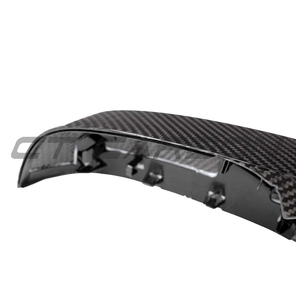 BMW G01 G02 G05 G06 G07 G08 X3 X4 X5 X6 X7 carbon fibre mirrors by CT Carbon, showing sleek aerodynamic design