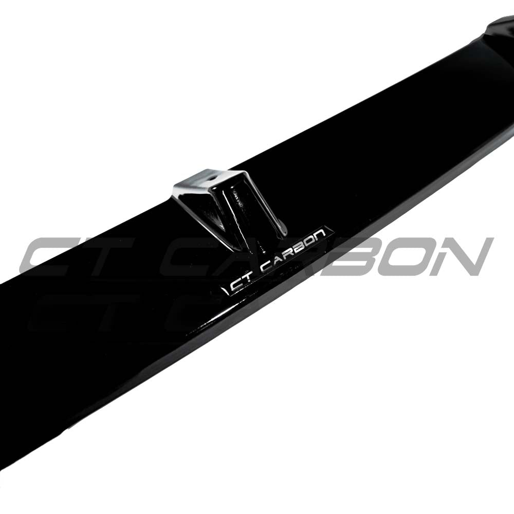 Gloss black kit for BMW X5M F95 2019-2022 pre-LCI by CT Carbon, featuring carbon fiber parts for exterior enhancement.