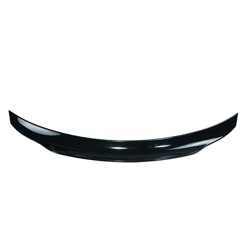 Mercedes C-Class W206 2022+ CT Carbon gloss black rear spoiler, V1, mounted on the car's trunk lid.