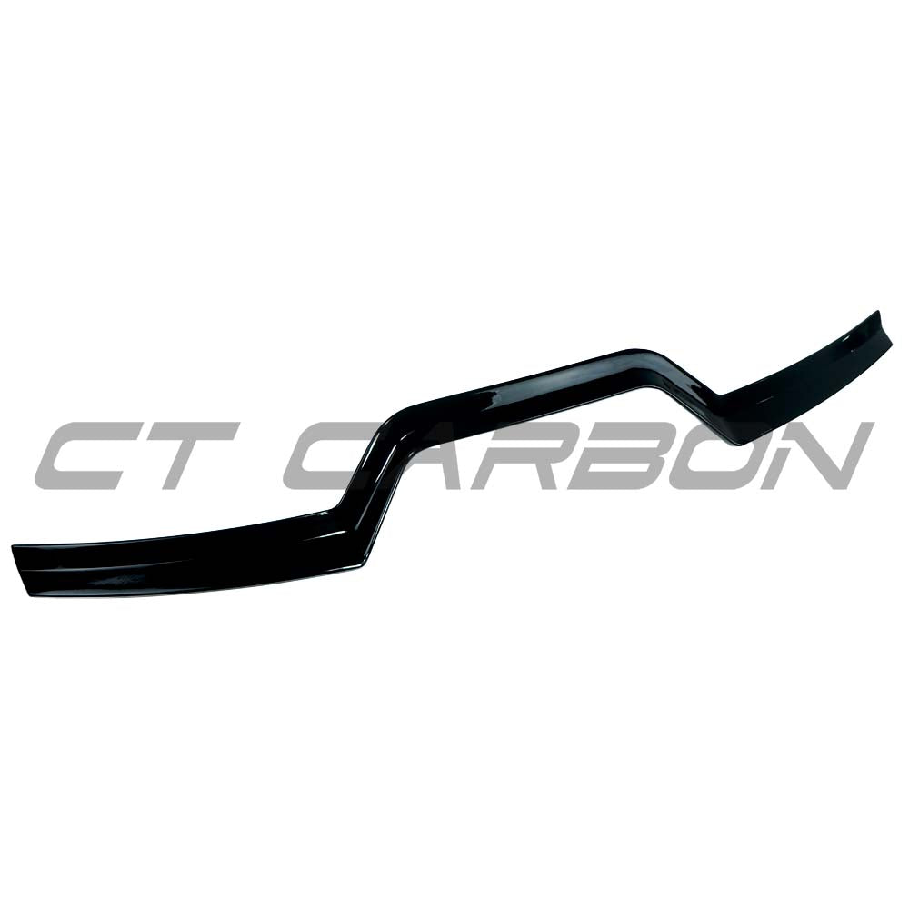 Gloss black CT Carbon spoiler installed on a BMW X6 G06 2019-2022, showcasing sleek aerodynamic design.
