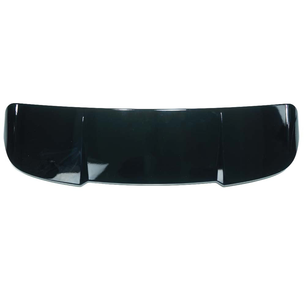 Gloss black roof spoiler for Audi A4/S4 B9 & B9.5 models by CT Carbon, shown on a 2016+ vehicle.