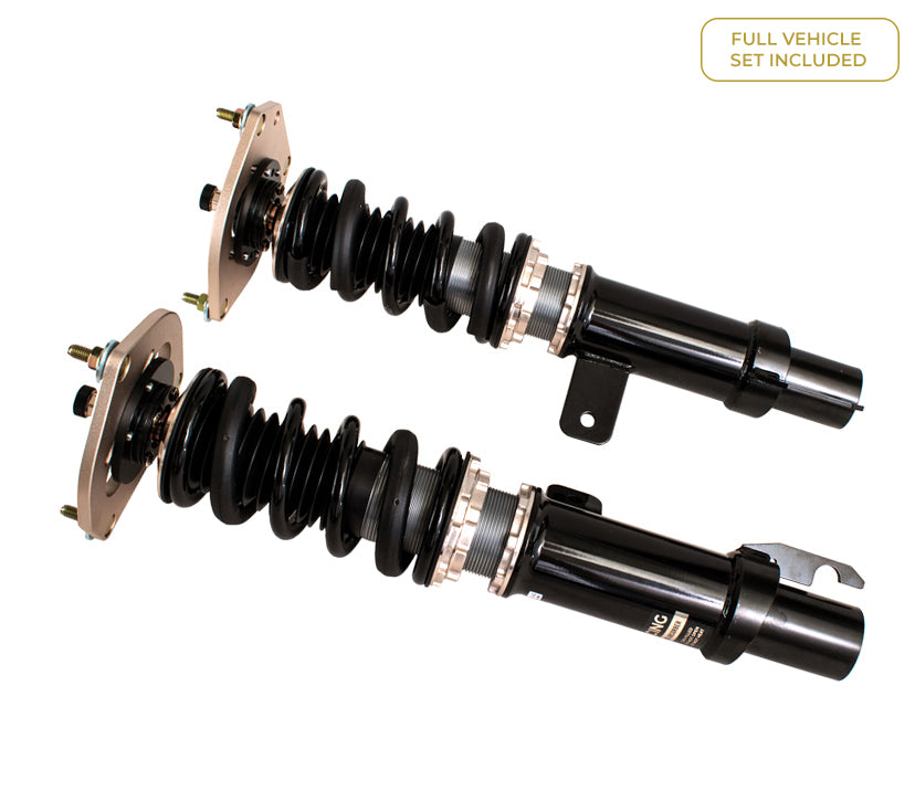 BC Racing coilovers for Toyota Camry ACV30/MCV30 suspension upgrade, showing adjustable coilover shocks and springs.