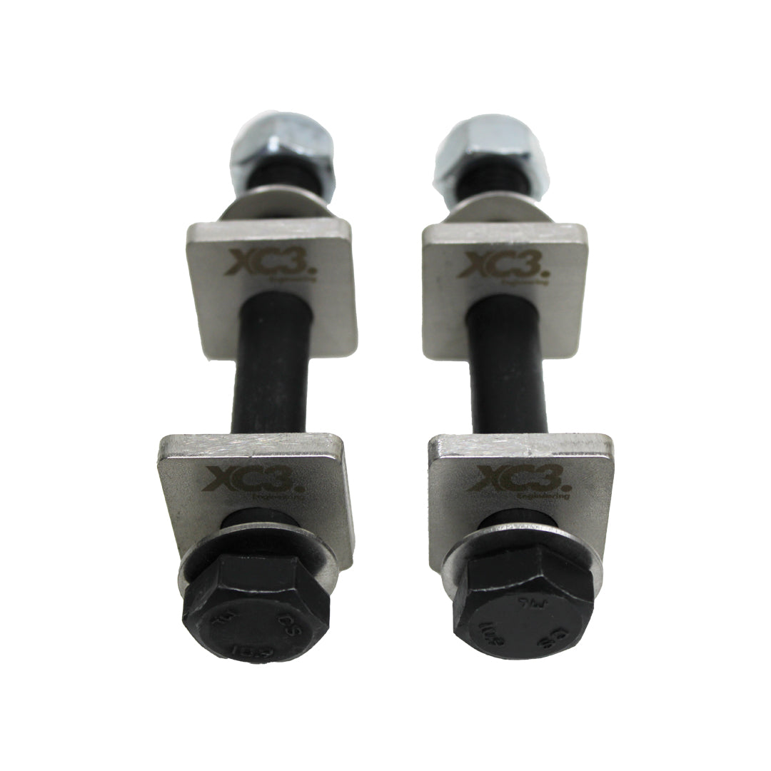 BMW M2, M3, M4 F8X G8X rear camber lockout shims by XC3 Engineering for suspension and alignment.