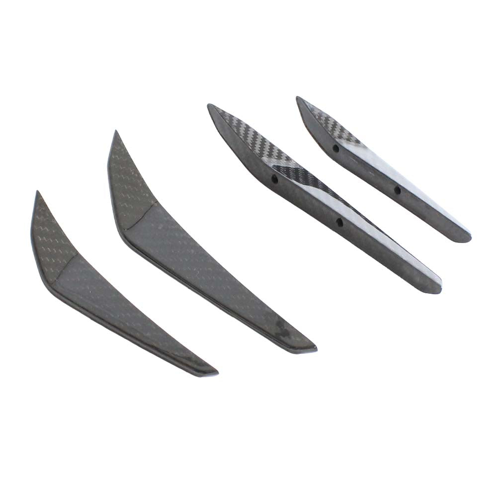 BMW M3/M4 G80 G81 G82 G83 carbon fibre front bumper canards by CT Carbon, showing close-up of aerodynamic accessory.
