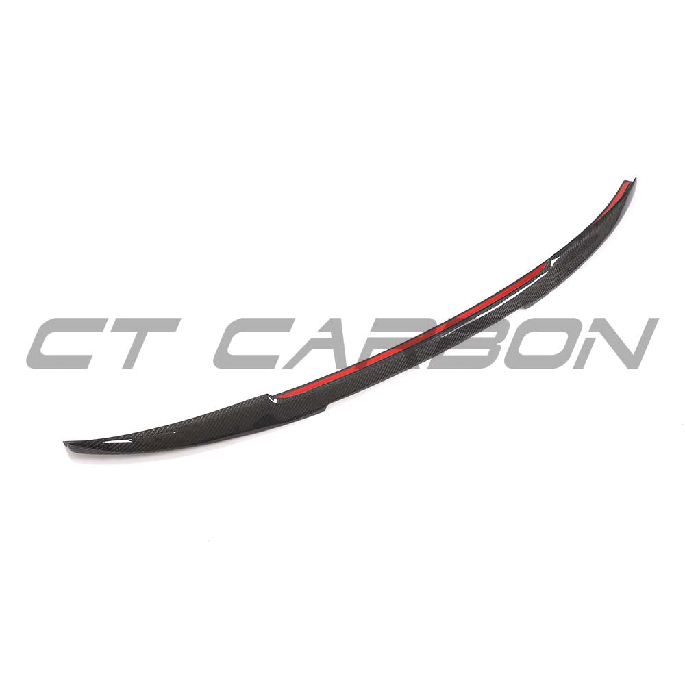 Audi RS3 8V Saloon facelift full carbon fibre kit by CT Carbon, showcasing the sleek carbon fiber components on the car.