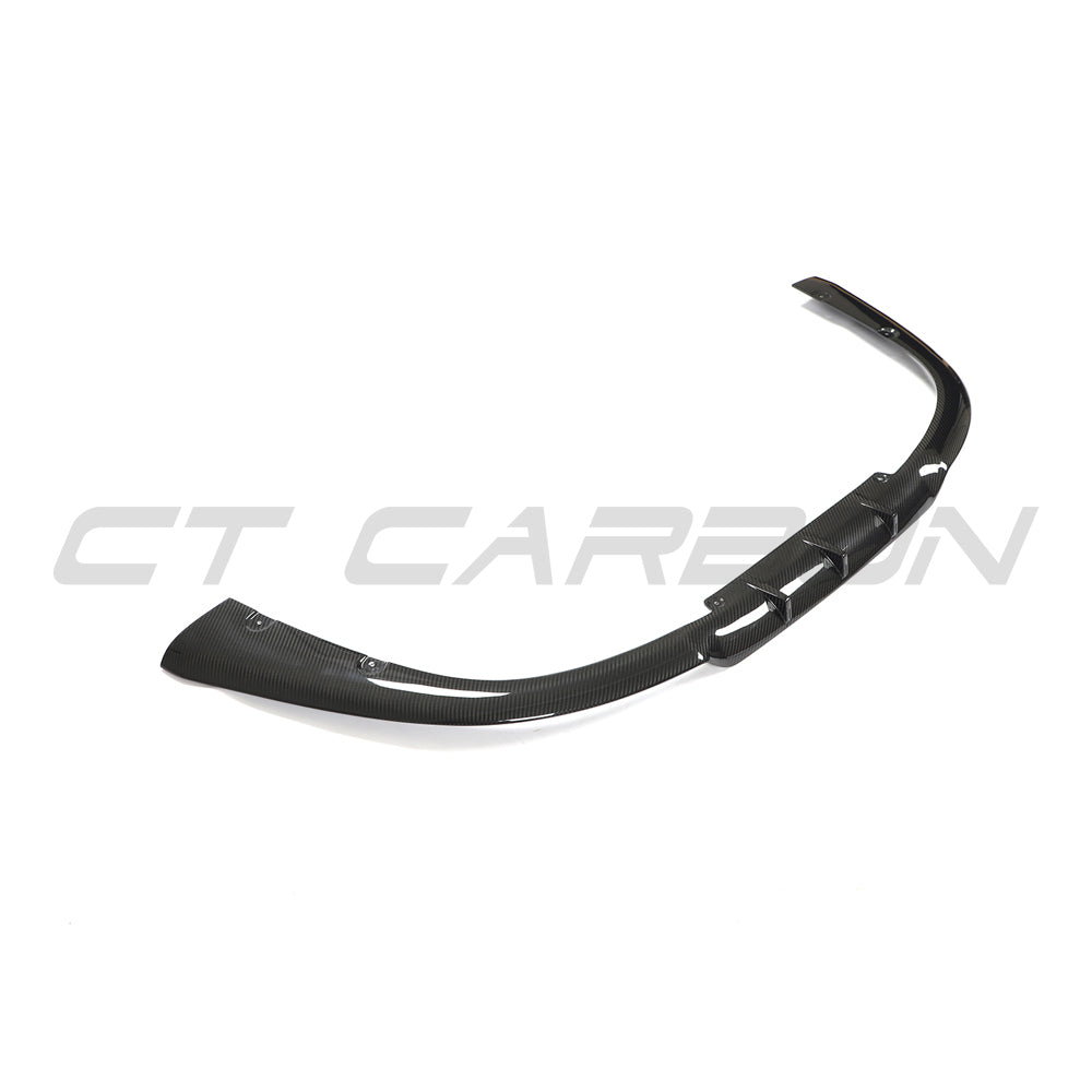 CT Carbon Porsche 911 (992.1) Carrera 2018-2024 carbon fibre diffuser V2 showing sleek aerodynamic design and detailed craftsmanship.