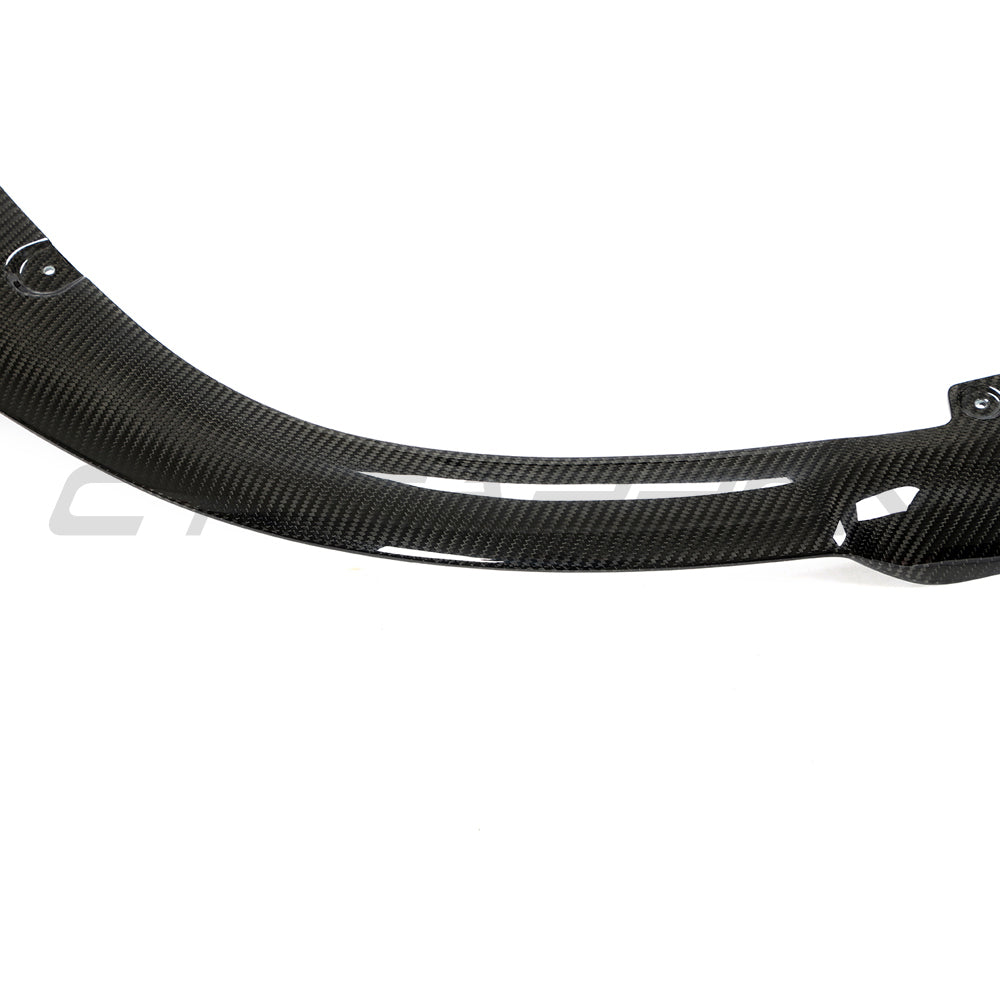 CT Carbon Porsche 911 (992.1) Carrera 2018-2024 carbon fibre diffuser V2, showcasing sleek black carbon fiber details.