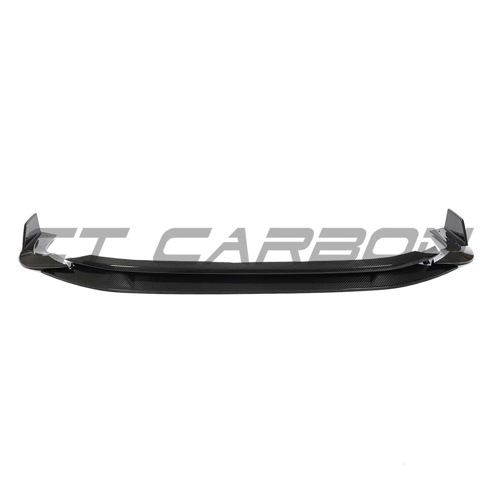 Full Audi RS3 8Y Sportback carbon fibre kit by CT Carbon, showcasing lightweight, high-quality carbon fibre components on the car.