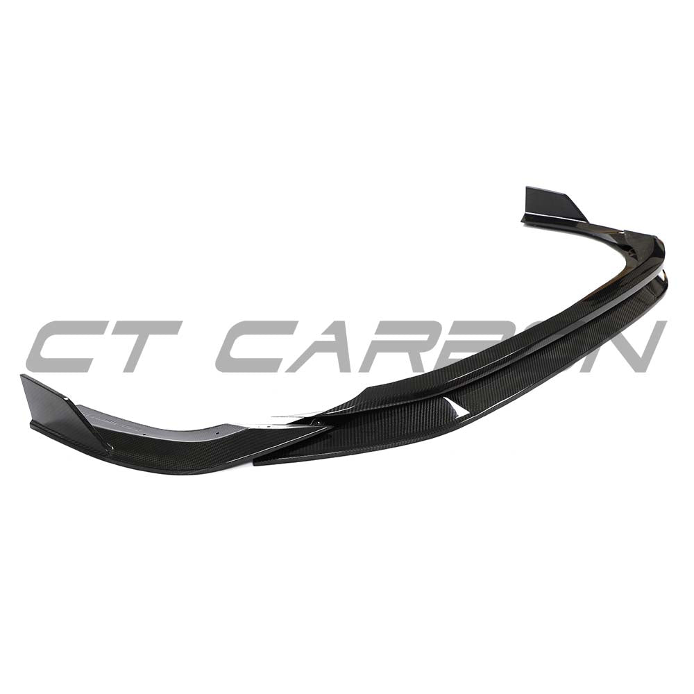 Audi RS3 8Y Sportback full carbon fibre kit by CT Carbon, featuring detailed carbon fiber panels and aerodynamic enhancements.