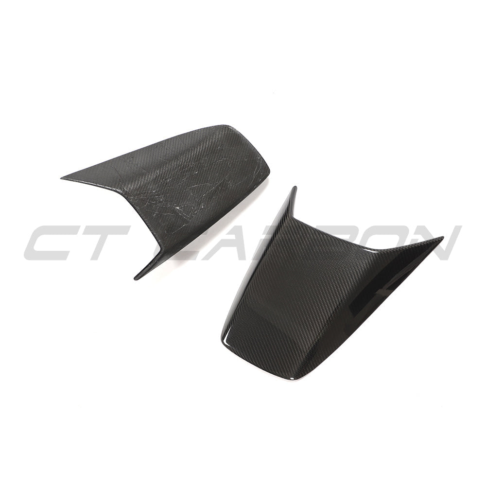 CT Carbon Porsche 911 991.2 GT3 2017-2021 carbon fibre rear scoop covers for vehicle accessories, shown on the car.
