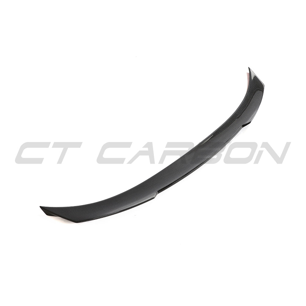 BMW G42 2 Series 2022+ full carbon fibre kit by CT Carbon, showing close-up of carbon fibre panels and aerodynamic design elements.