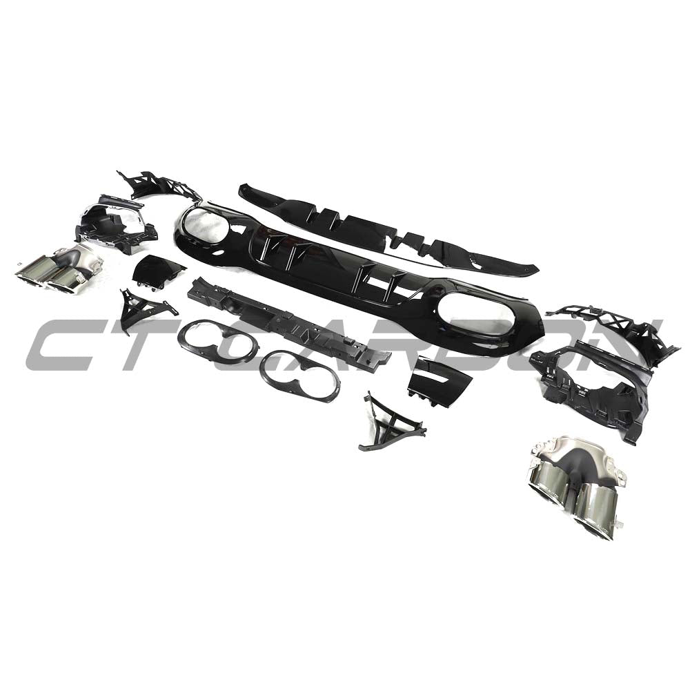 MERCEDES W177 2018-2022 A-CLASS GLOSS BLACK KIT
