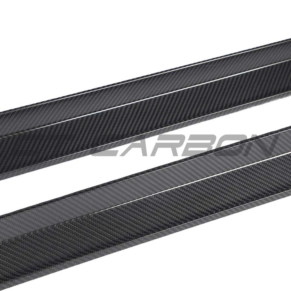 Audi RS6 C8 full carbon fibre kit by CT Carbon, showing detailed carbon fibre panels and components for the vehicle.