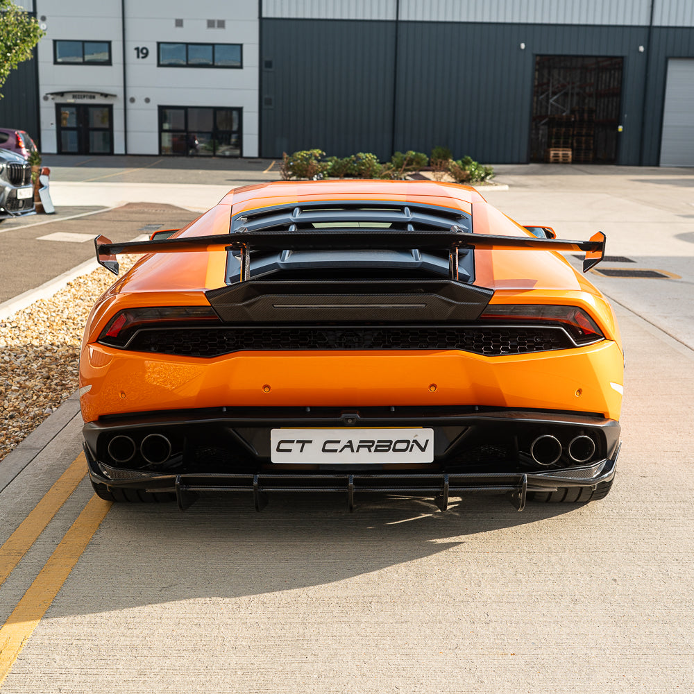 LAMBORGHINI HURACAN LP-610 CARBON FIBRE DIFFUSER - CT DESIGN