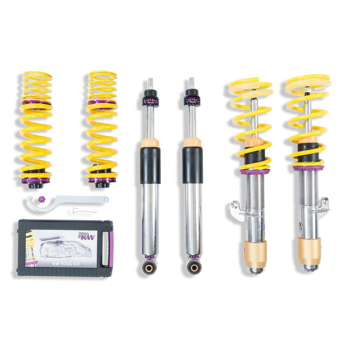 KW coilover suspension kit for BMW M2 F87
