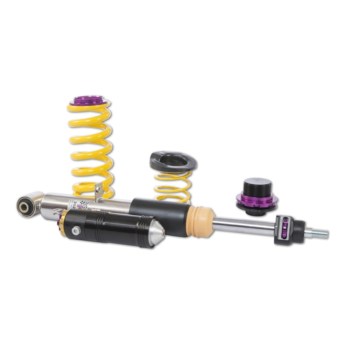 KW V4 Clubsport 3-way coilover components